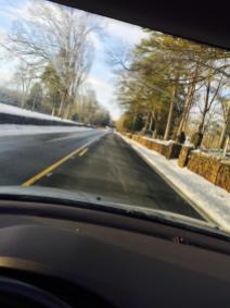 On the road during Winter Storm Jonas Jan. 2016