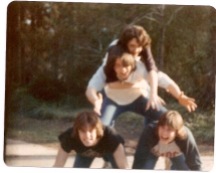 Me and my best friends. Charlotte, NC 1979-80.